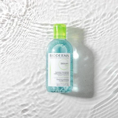 Bioderma Sebium H2O Micellar Water Makeup Remover 16.7 fl oz - Imperfect Container - Image 3