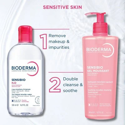 Bioderma Sensibio H2O Micellar Water Makeup Remover 16.9 fl oz - New - Image 7