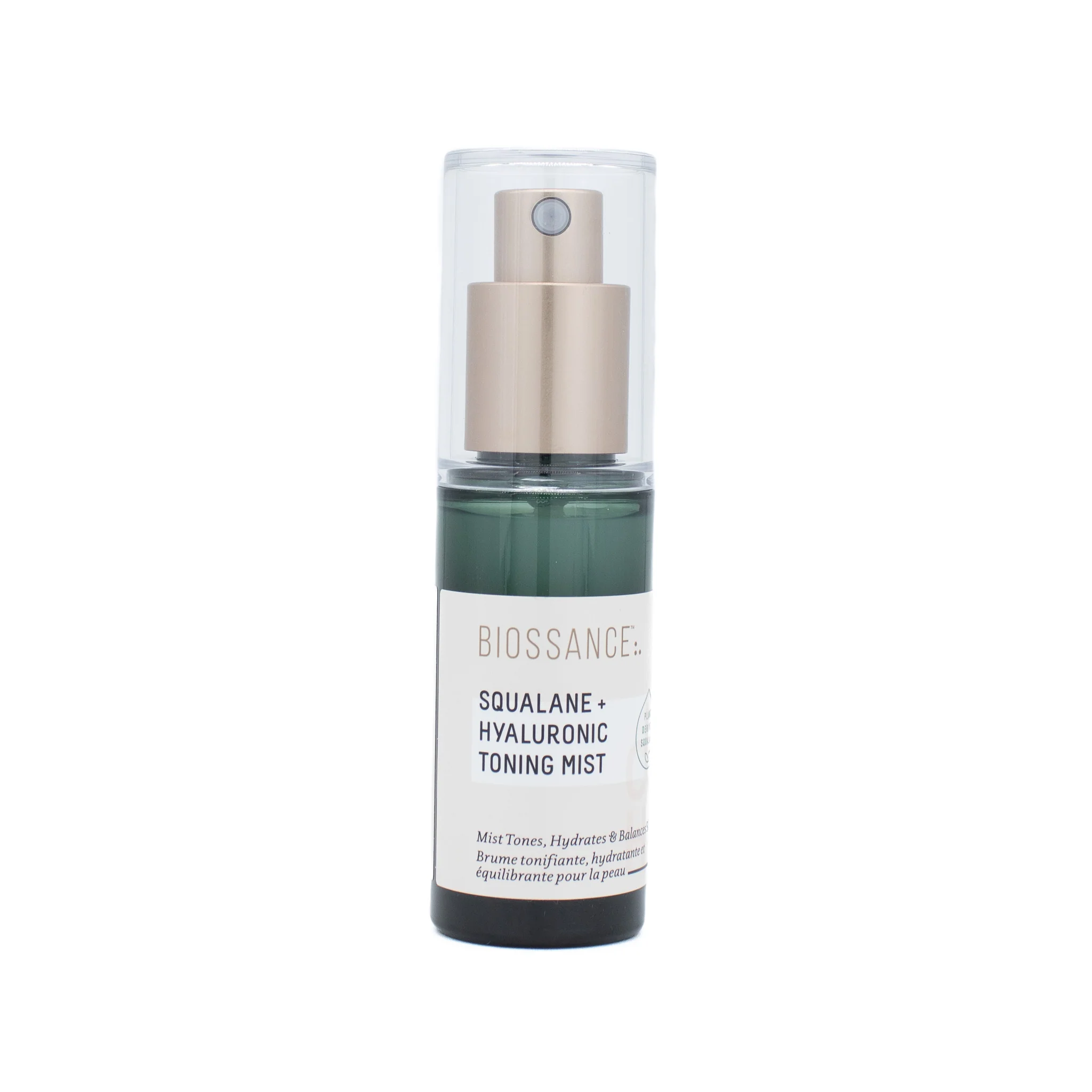 BIOSSANCE Squalane + Hyaluronic Toning Mist 1.01oz - Missing Box