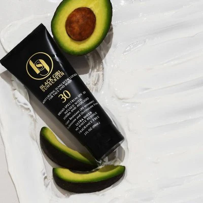 Black Girl Sunscreen Broad Spectrum Infused with Jojoba Oil SPF 30 3 fl oz - Imperfect Container - Image 2