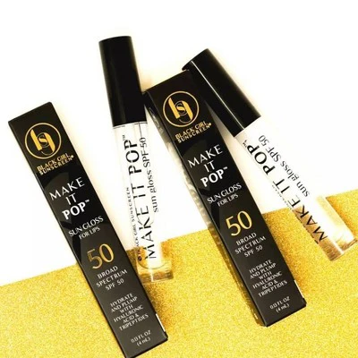 Black Girl Sunscreen Make It Pop Sun Gloss SPF 50 0.13 fl oz - Imperfect  Box - Image 7