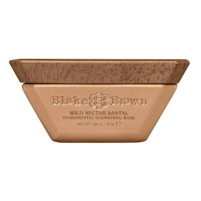 Blake Brown Fundamental Nourishing Mask Wild Nectar Santal Woody Floral Fragrance 8 oz - Imperfect Container