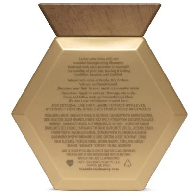 Blake Brown Fundamental Strengthening Shampoo Sandalwood Vanille & Warm Vanilla Fragrance 14 fl oz - New - Image 2