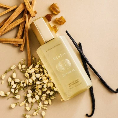 Blake Brown Hair and Body Refresh Mist Sandalwood Vanille Warm Vanilla Fragrance 5 fl oz - New - Image 4