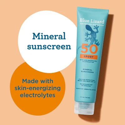 Blue Lizard Australian Sunscreen Sport Lotion SPF50 5 fl oz - Imperfect Container - Image 4