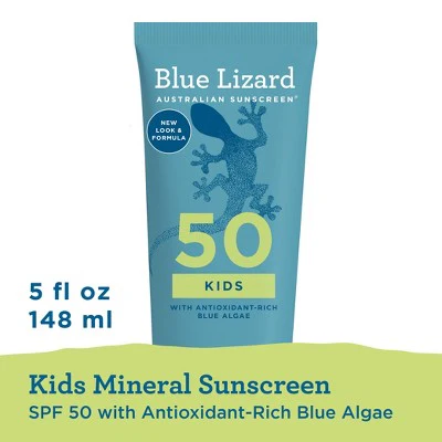 Blue Lizard Kids Mineral-Based Sunscreen Lotion SPF 50 5 fl oz - Imperfect Container - Image 4