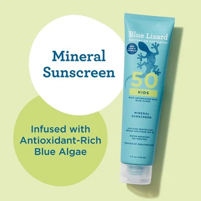 Blue Lizard Kids Mineral-Based Sunscreen Lotion SPF 50 5 fl oz - Imperfect Container - Image 5