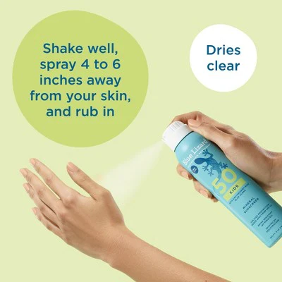 Blue Lizard Kids Mineral Sunscreen Spray SPF 50+ 5 oz - New - Image 4