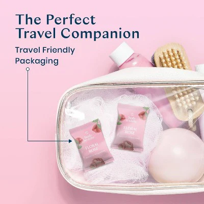 Body Restore Shower Steamers with 100% Natural Essential Oil Rose Shower 6ct - New - Image 3