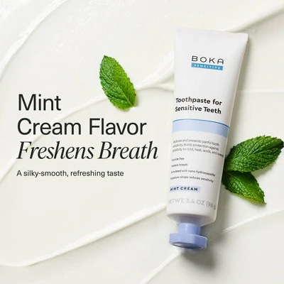 Boka Sensitive Toothpaste 3.4oz - Imperfect Box - Image 7