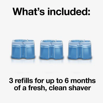 Braun Clean & Renew Refill Cartridges for Clean & Charge Systems CCR 3pk - Imperfect Box - Image 2