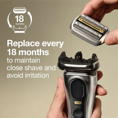 Braun Electric Shaver Replacement Head Silver - New - Image 3