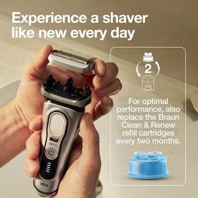 Braun Electric Shaver Replacement Head Silver - New - Image 6