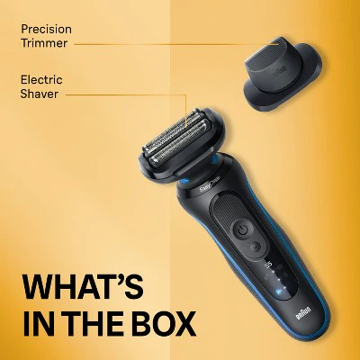 Braun Series 5-5118s Rechargeable Wet & Dry Shaver - Imperfect Box - Image 3
