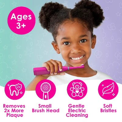 Brusheez Prancy the Pony Children's Electronic Kids Toothbrush Set - Imperfect Box - Image 3