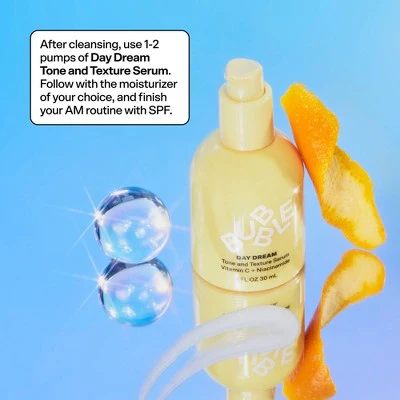 Bubble Skincare Day Dream Vitamin C + Niacinamide Tone & Texture Serum 1 fl oz - Imperfect Box - Image 6
