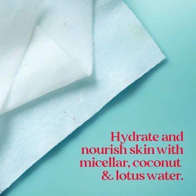 Burt's Bees Micellar Coconut Lotus Towelette 2pk/60ct - New - Image 4