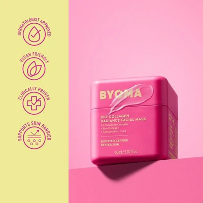 BYOMA Bio-Collagen Radiance Facial Mask 2.02oz - New - Image 5