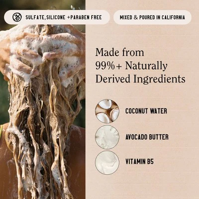 California Naturals Classic Coconut Conditioner 16.5 fl oz - New - Image 3