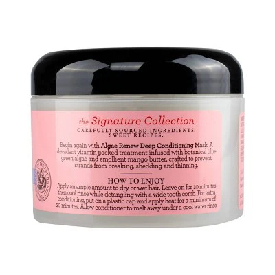 Camille Rose Algae Renew Deep Conditioning Mask 8oz - Imperfect Container - Image 2
