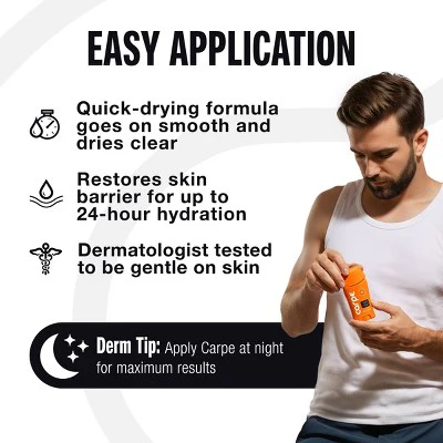 Carpe Men's 100H Sweat & Odor Control Antiperspirant Deodorant Bourbon Pepper 1.76oz - Imperfect Container - Image 7