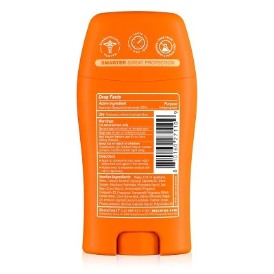 Carpe Women's 100HR Sweat & Odor Control Antiperspirant Deodorant Vanilla Peach 1.76oz - Imperfect Container - Image 10