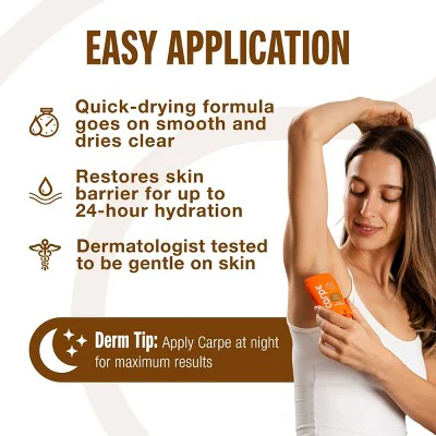 Carpe Women's 100HR Sweat & Odor Control Antiperspirant Deodorant Coconut Vanilla 1.76oz - New - Image 7