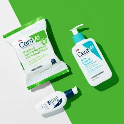 CeraVe Acne Face Cleanser with 2% Salicylic Acid and Purifying Clay for Oily Skin 8 fl oz - Imperfect Container - Image 6