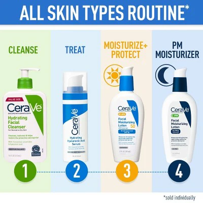 CeraVe Facial Moisturizing Lotion AM SPF50 3 fl oz - Imperfect Box - Image 6