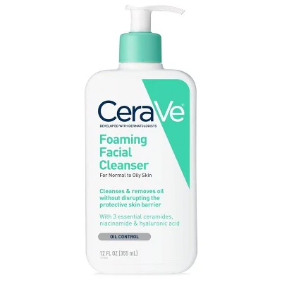 CeraVe Foaming Face Wash with Hyaluronic Acid and Niacinamide 12 fl oz - New - Image 10