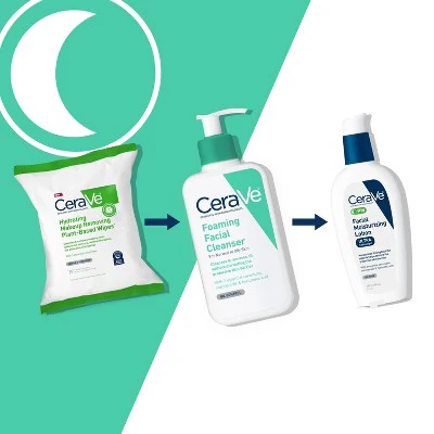 CeraVe Foaming Face Wash with Hyaluronic Acid and Niacinamide 8 fl oz - Imperfect Container - Image 14
