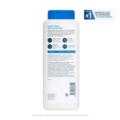 CeraVe Gentle Scalp Care Shampoo 12 fl oz - Imperfect Container - Image 11