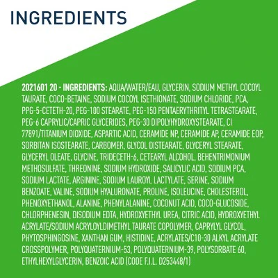 CeraVe Hydrating Cream-to-Foam Face Wash with Hyaluronic Acid 16 fl oz - Small Amount Missing - Image 10
