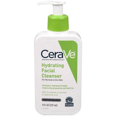 CeraVe Hydrating Face Wash with Hyaluronic Acid and Glycerin 8 fl oz - New - Image 17
