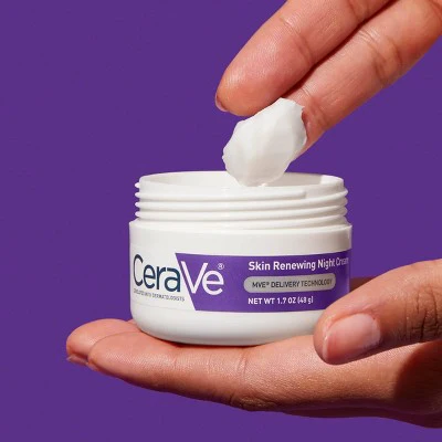 CeraVe Skin Renewing Night Cream Face Moisturizer 1.7 fl oz - Missing Box - Image 5
