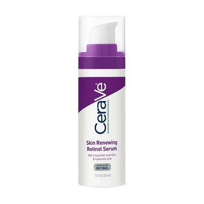 CeraVe Skin Renewing Retinol Face Serum for Fine Lines and Wrinkles 1oz - Missing Box