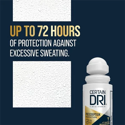 Certain Dri Prescription Strength Clinical Anti-Perspirant Roll- On 1.2Oz - New - Image 2