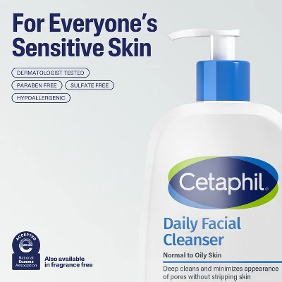 Cetaphil Daily Facial Cleanser 20 fl oz - New - Image 8