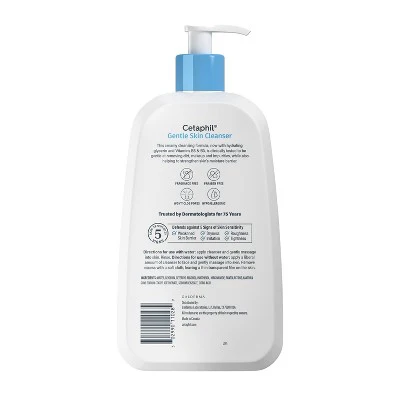 Cetaphil Gentle Skin Facial Cleanser 20 fl oz - New - Image 2