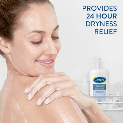 Cetaphil Moisturizing Relief Therapeutic Body Wash 20 fl oz - New - Image 2