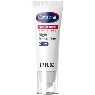 Cetaphil Redness Relieving Night Face Moisturizer 1.7 fl oz - Imperfect Box