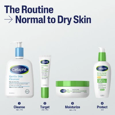 Cetaphil Rich Hydrating Face Cream Moisturizer with Hyaluronic Acid 1.7oz - Imperfect Box - Image 10