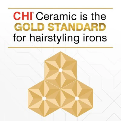 CHI Original Ceramic Hair Straightener Flat Iron 1" Floating Plates Black - Imperfect Box - Image 6