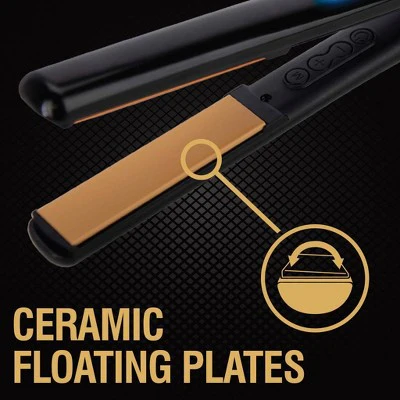 CHI Tourmaline Ceramic Flat Iron Black 1" - Imperfect Box - Image 3