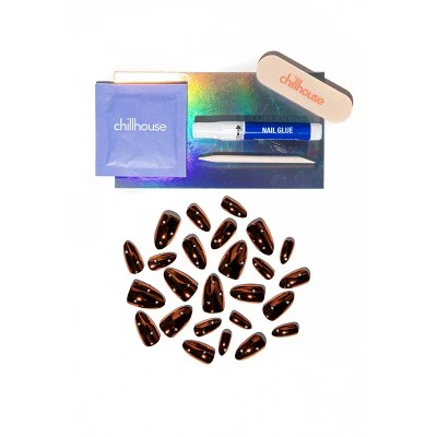 Chillhouse Chill Tips Fake Nails Design Studio Rebel in a Dress 24ct - Imperfect Box - Image 6