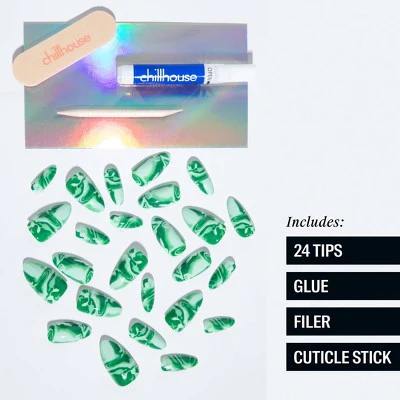 Chillhouse Chill Tips Press-On Fake Nails Shes a Gem 24ct - New - Image 3