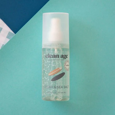 Clean Age Cedar & Sea Salt AHA Deodorant + Body Spray for Teens 4 fl oz - New - Image 6