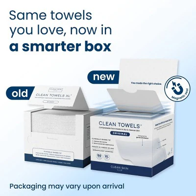 Clean Skin Club Disposable Face Towel for Improved Skin XL 50ct - New - Image 4