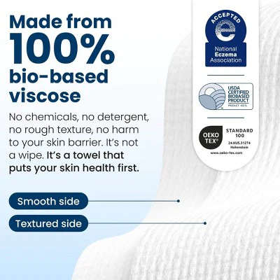 Clean Skin Club Disposable Face Towel for Improved Skin XL 50ct - New - Image 8