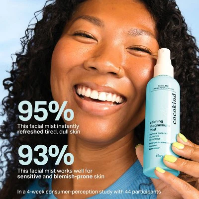 cocokind Calming Magnesium Face Moisturising Mist 4 fl oz - Imperfect Container - Image 4